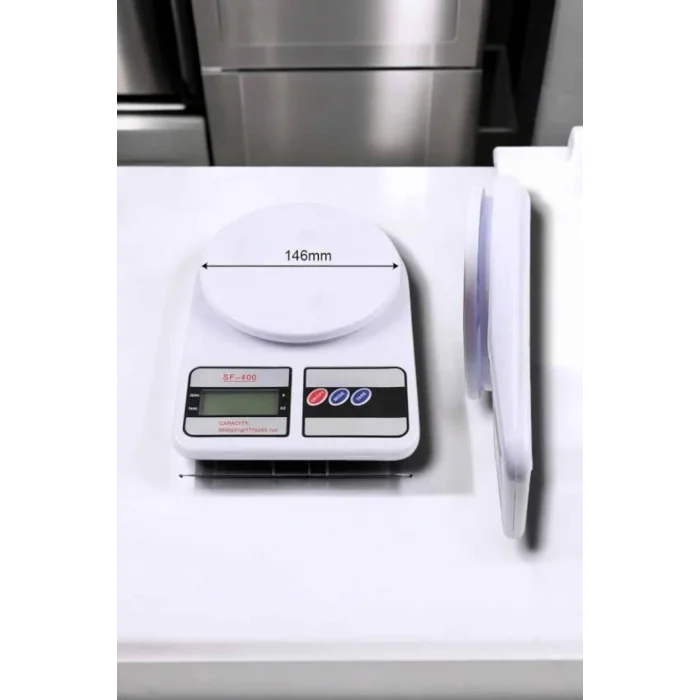 BUĞZ Net LCD Ekran ve Otomatik Kapanma Özelliği ile Uzun Ömürlü Dijital Mutfak Tartısı - BUĞZ