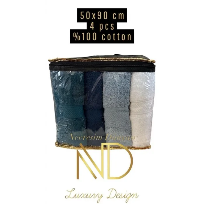 BUĞZ Nevresim Dünyası 50x100 4lü Havlu Prime 4