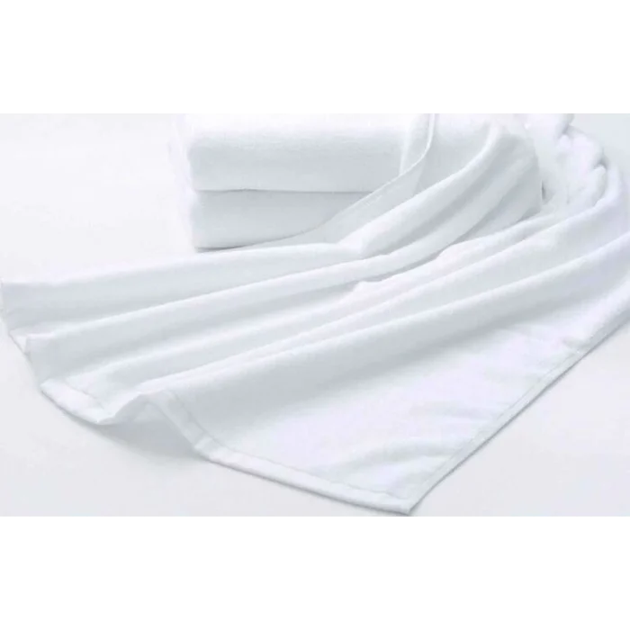 BUĞZ Nevresim Dünyası 6lı Otel Tipi 90x150 Banyo Havlusu Beyaz
