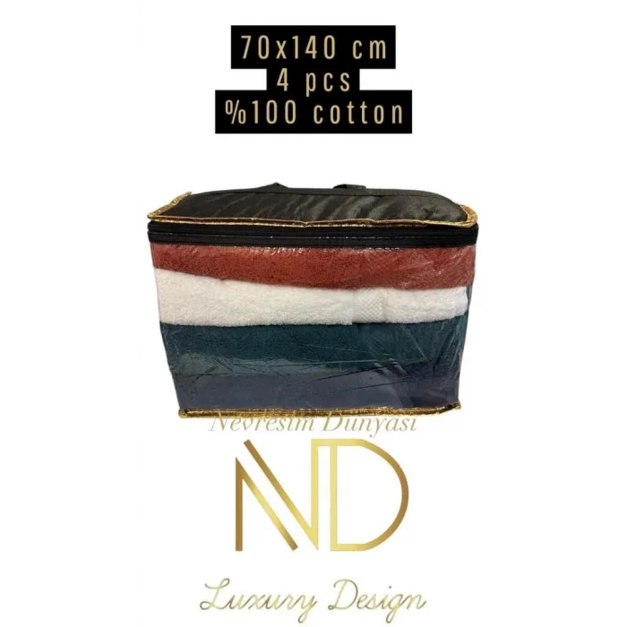 BUĞZ Nevresim Dünyası 70x140 4lü Havlu Prime 1
