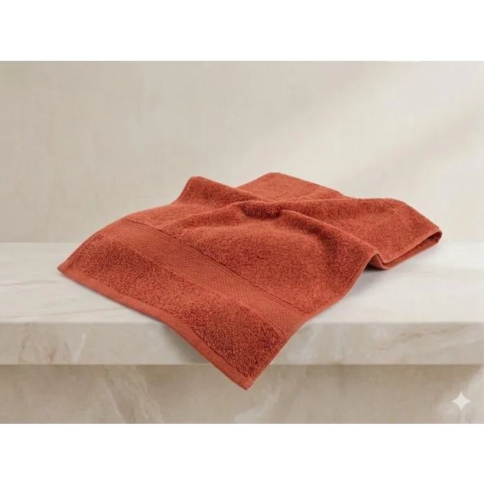 BUĞZ Nevresim Dünyası Prime Havlu 50x100 Kiremit