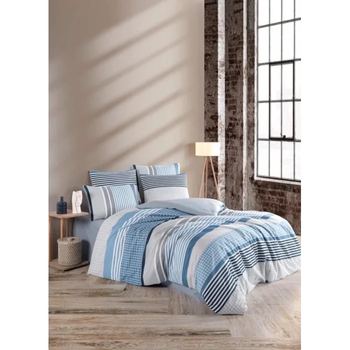  Nevresim Dünyası Ranforce Çift Kişilik Nevresim Takımı Arden