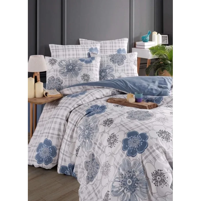  Nevresim Dünyası Ranforce Çift Kişilik Nevresim Takımı Özde