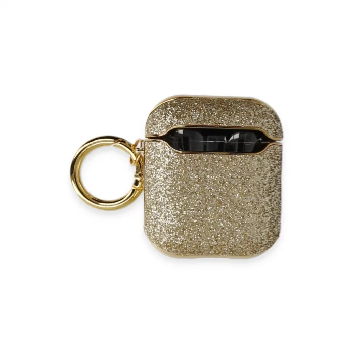 BUĞZ Airpods 2 (2.nesil) Spell Simli Kılıf - Gold