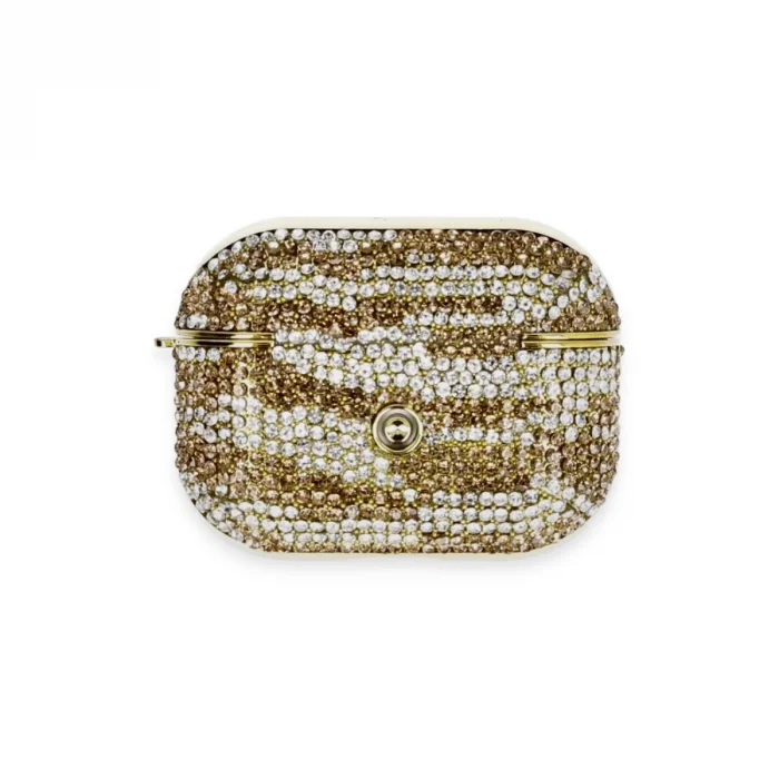 BUĞZ Airpods Pro 2 (2.nesil) Klor Taşlı Kılıf - Desen 6