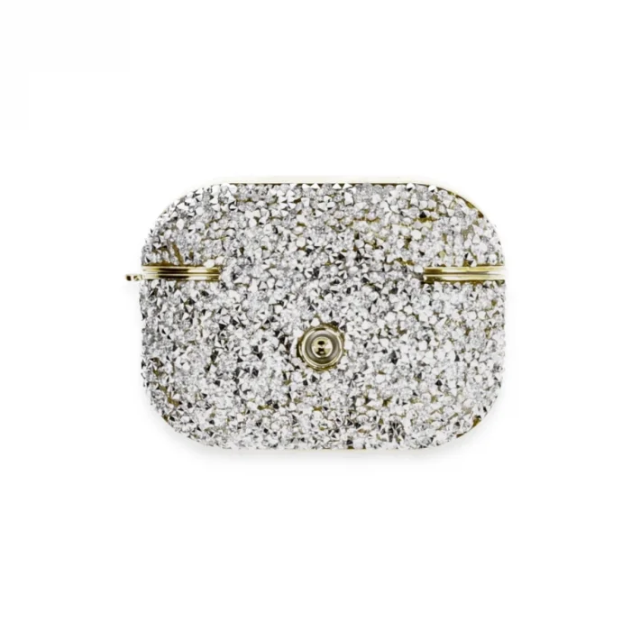 BUĞZ Airpods Pro 2 (2.nesil) Luz Taşlı Kılıf - Mavi