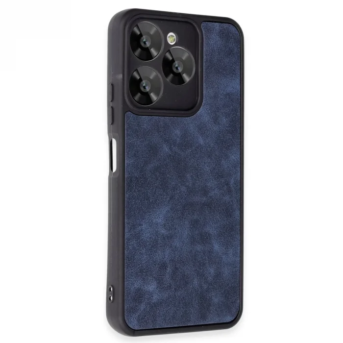 BUĞZ General Mobile Era 30 Kılıf Aras Deri Kapak - Lacivert