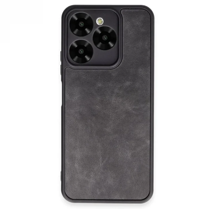 BUĞZ General Mobile Era 30 Kılıf Aras Deri Kapak - Siyah