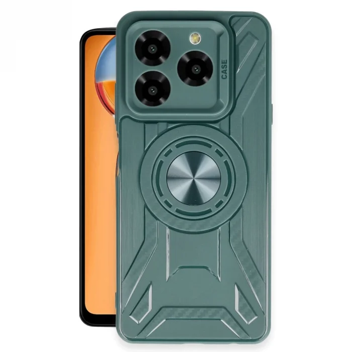 BUĞZ General Mobile Era 30 Kılıf Lincoln Silikon - Koyu Yeşil