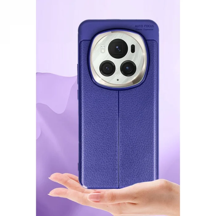 BUĞZ Huawei Honor Magic 6 Pro Kılıf Auto Focus Kapak - Koyu Yeşil