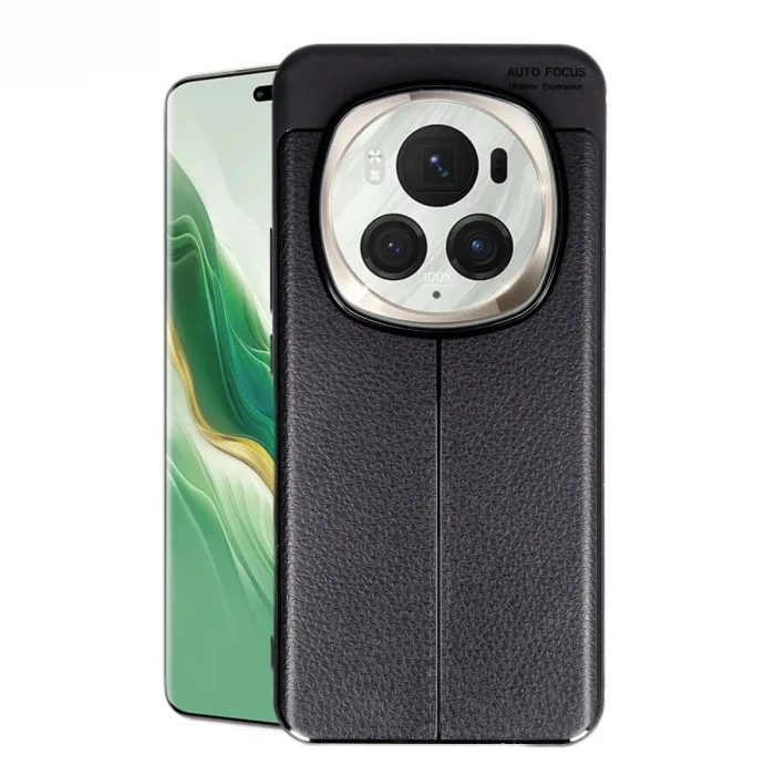 BUĞZ Huawei Honor Magic 6 Pro Kılıf Auto Focus Kapak - Siyah