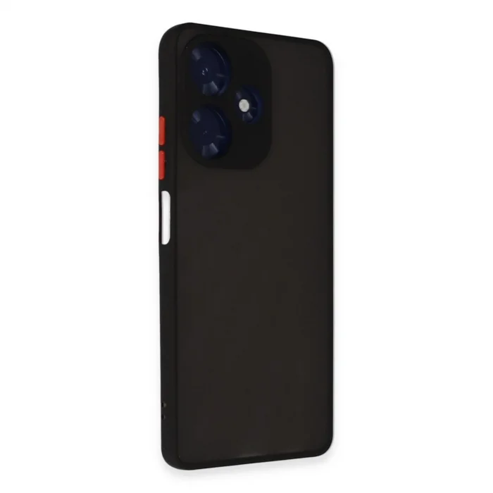 BUĞZ İnfinix Hot 30 4g Kılıf Montreal Silikon Kapak - Siyah