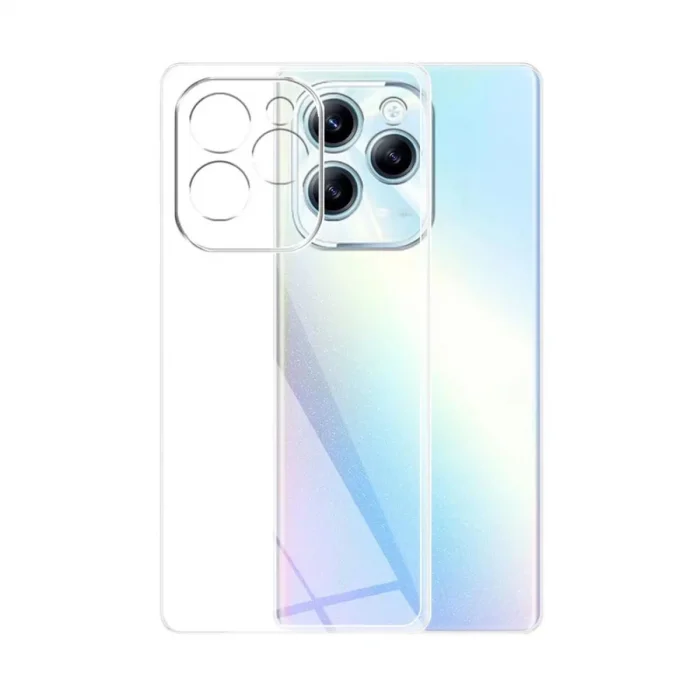 BUĞZ İnfinix Hot 40i Kılıf Lüx Şeffaf Silikon