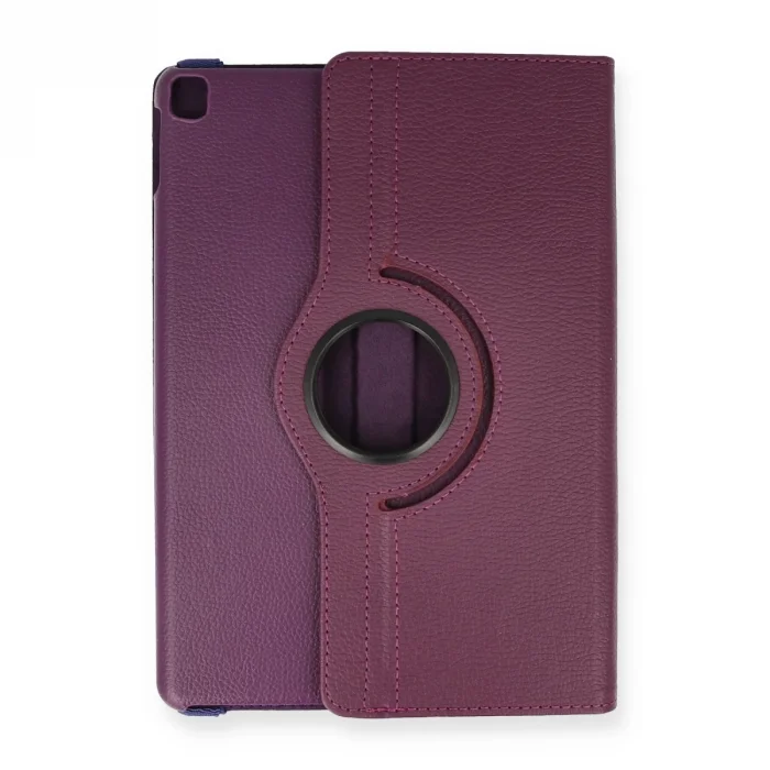 BUĞZ İpad Pro 11 (2024) Kılıf 360 Tablet Deri Kılıf - Mürdüm