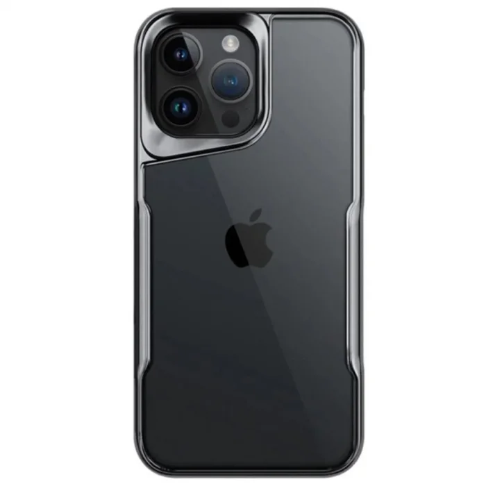 BUĞZ İphone 14 Pro Max Kılıf Boyi Silikon Kapak - Titan Gri