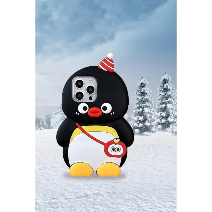 BUĞZ İphone 15 Pro Kılıf Poky Karakter Silikon Kapak - Desen 12