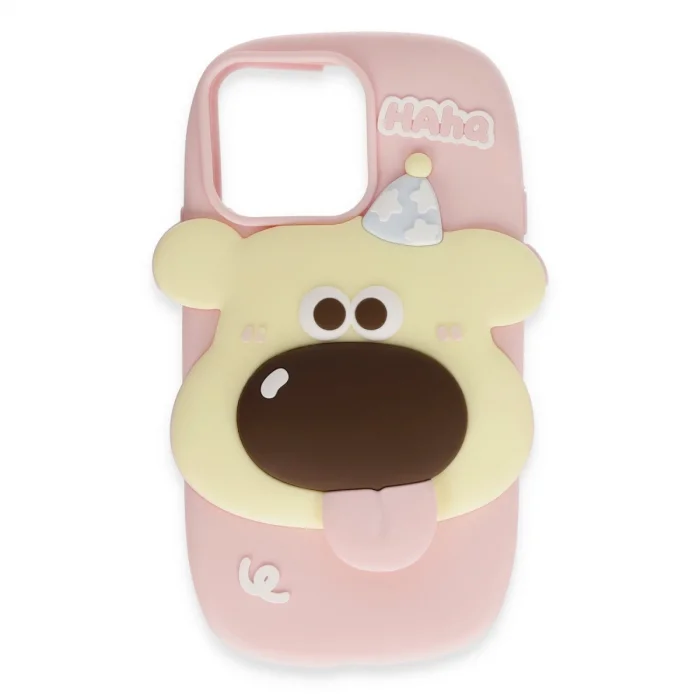 BUĞZ İphone 15 Pro Kılıf Poky Karakter Silikon Kapak - Desen 6