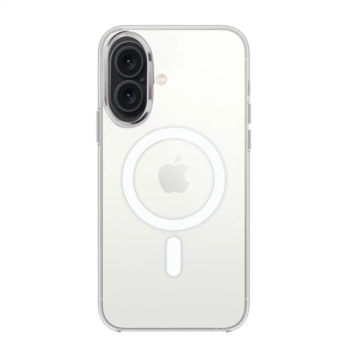 BUĞZ İphone 16 Kılıf Pc Real Magsafe Kapak - Şeffaf