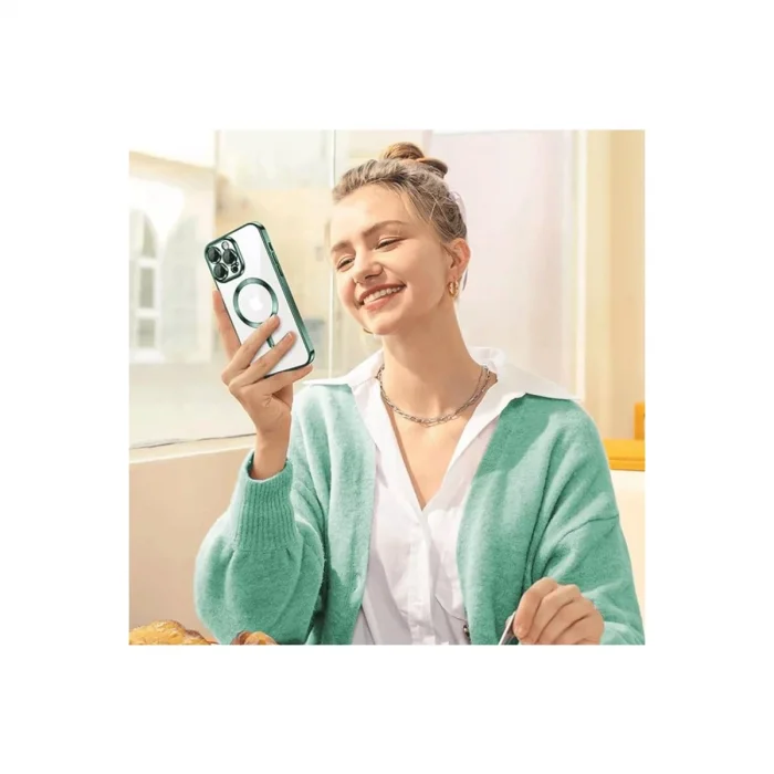 BUĞZ İphone 16 Pro Max Kılıf Kross Magneticsafe Kapak - Siyah