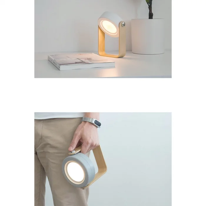 BUĞZ Jp-dld Kamp Lambası Görünümlü Dekoratif Gece Lambası - Beyaz