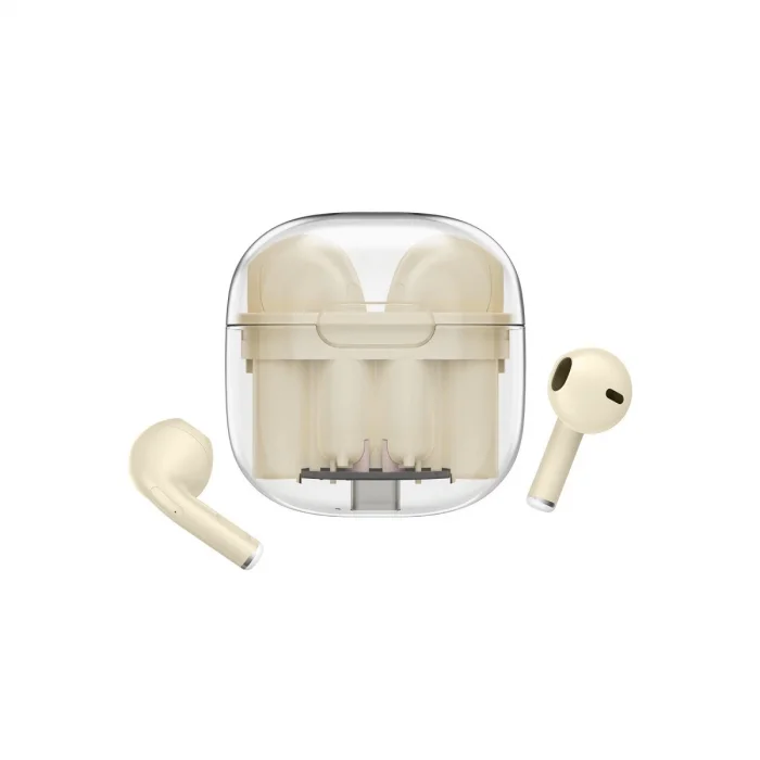 BUĞZ Ls-09 Bluetooth 5.3 Tws Kablosuz Airpods Kulaklık - Krem