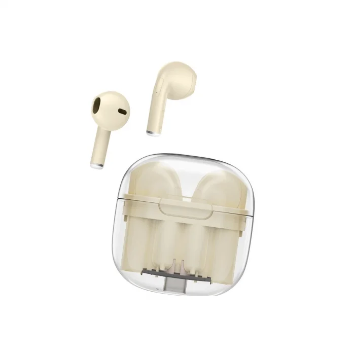 BUĞZ Ls-09 Bluetooth 5.3 Tws Kablosuz Airpods Kulaklık - Krem