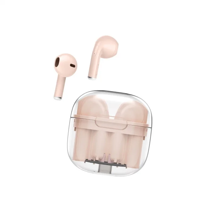 BUĞZ Ls-09 Bluetooth 5.3 Tws Kablosuz Airpods Kulaklık - Pembe