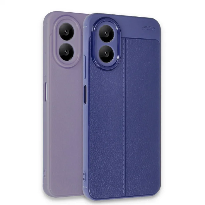 BUĞZ Oppo A38 Kılıf Auto Focus Kapak - Lila