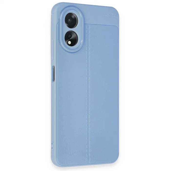 BUĞZ Oppo A38 Kılıf Auto Focus Kapak - Mavi