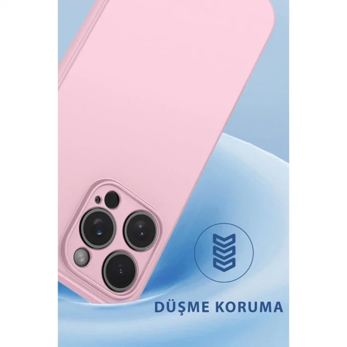 BUĞZ Oppo Reno 11f Kılıf First Silikon - Mavi