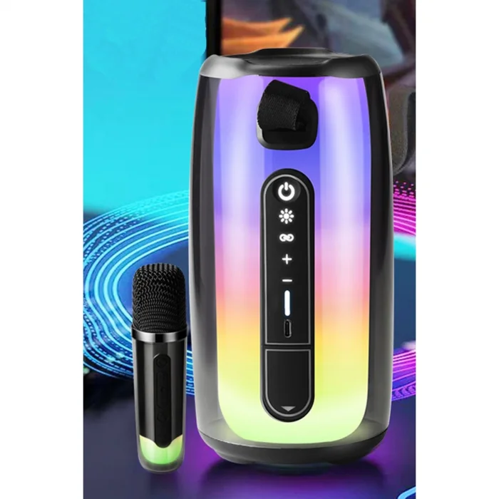 BUĞZ Pluse 7 Mikrofonlu Rgb Kablosuz Hoparlör - Beyaz