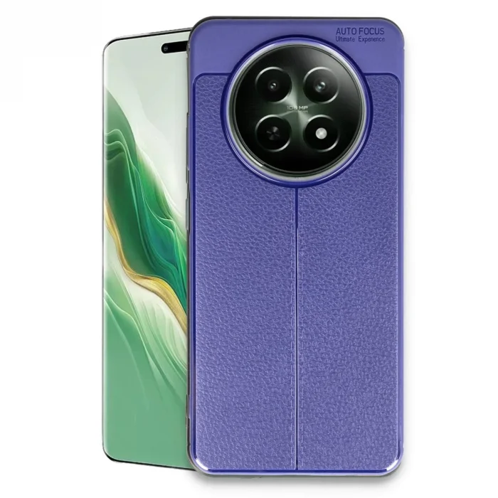 BUĞZ Realme 12 5g Kılıf Auto Focus Kapak - Lacivert
