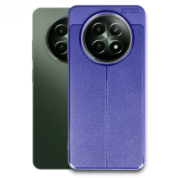 BUĞZ Realme 12 5g Kılıf Auto Focus Kapak - Lacivert