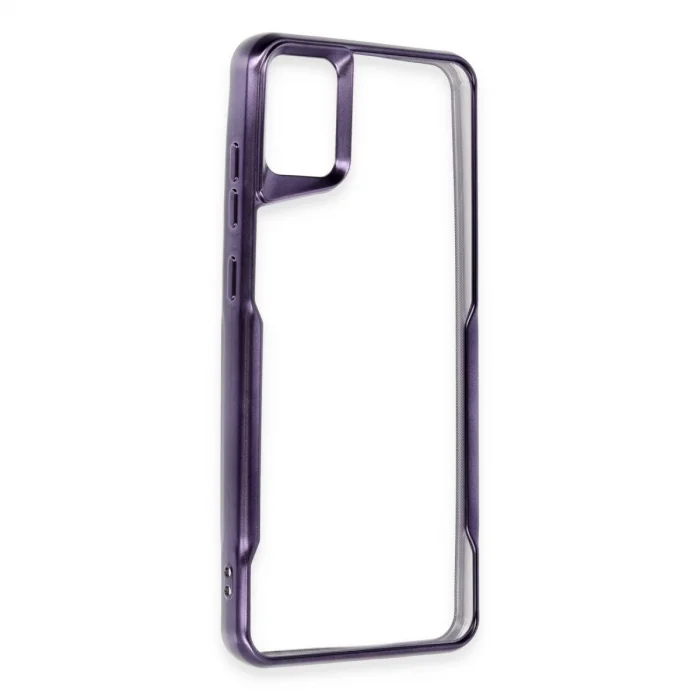 BUĞZ Samsung Galaxy A05 Kılıf Boyi Silikon Kapak - Derin Mor