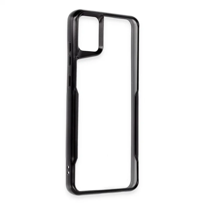 BUĞZ Samsung Galaxy A05 Kılıf Boyi Silikon Kapak - Siyah