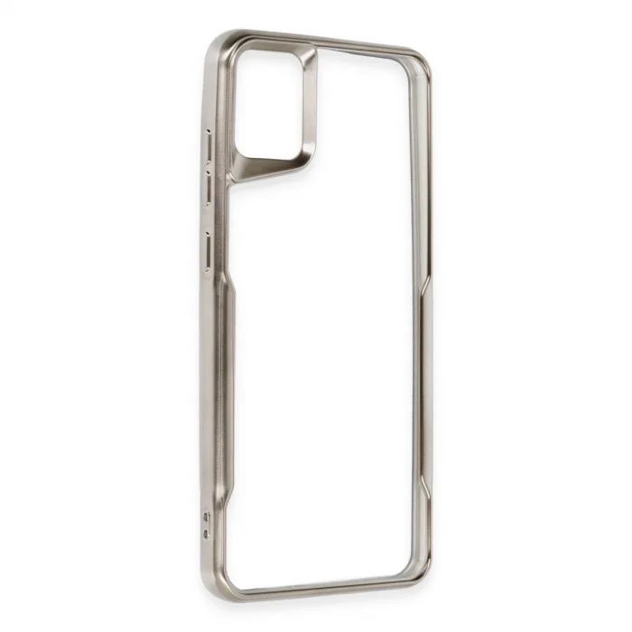 BUĞZ Samsung Galaxy A05 Kılıf Boyi Silikon Kapak - Titan Gri