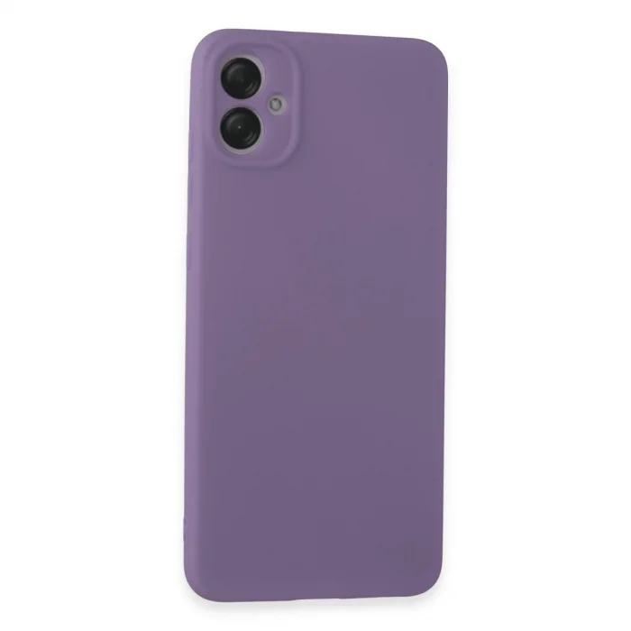 BUĞZ Samsung Galaxy A05 Kılıf First Silikon - Lila