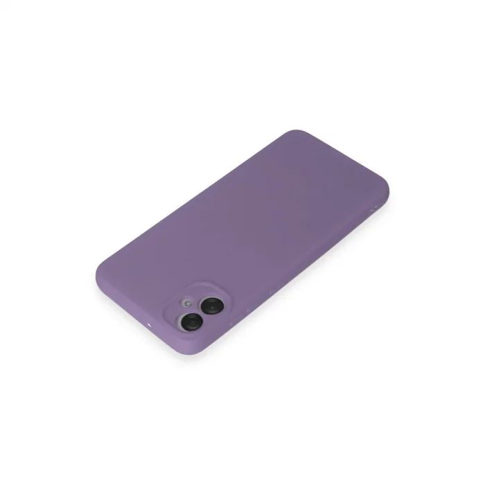 BUĞZ Samsung Galaxy A05 Kılıf First Silikon - Lila