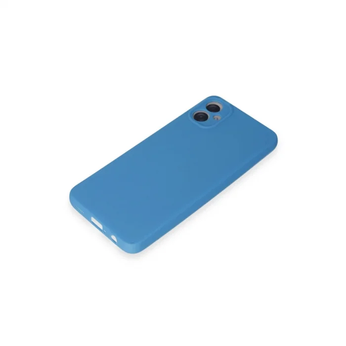 BUĞZ Samsung Galaxy A05 Kılıf First Silikon - Mavi