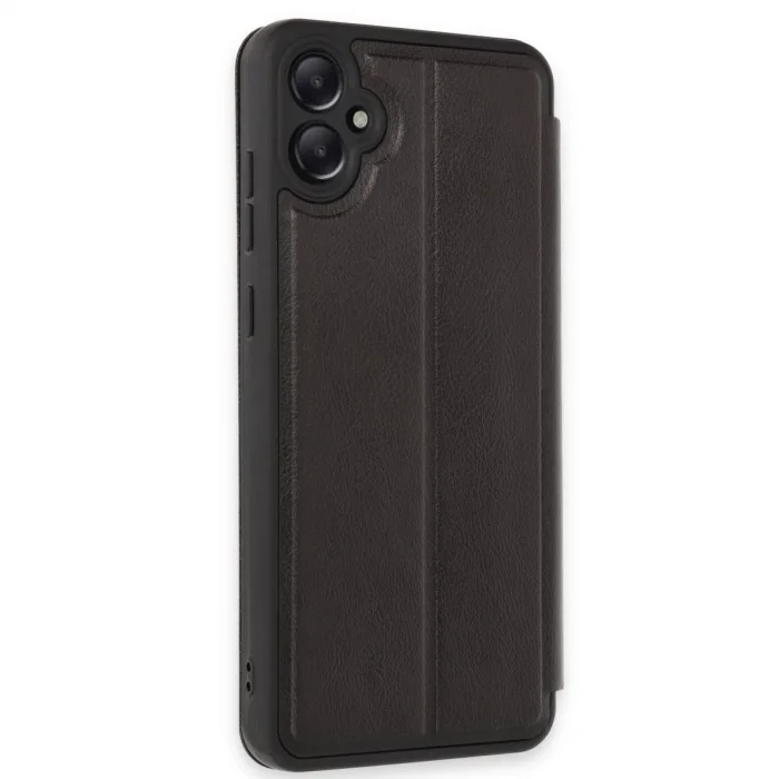 BUĞZ Samsung Galaxy A05 Kılıf Flip Cover - Siyah