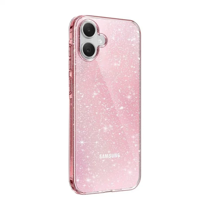 BUĞZ Samsung Galaxy A05 Kılıf Glow Kapak - Pembe