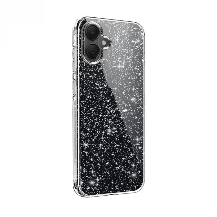 BUĞZ Samsung Galaxy A05 Kılıf Glow Kapak - Şeffaf