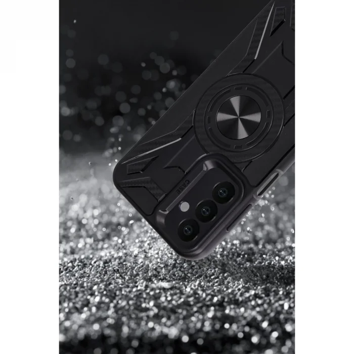 BUĞZ Samsung Galaxy A05 Kılıf Lincoln Silikon - Siyah