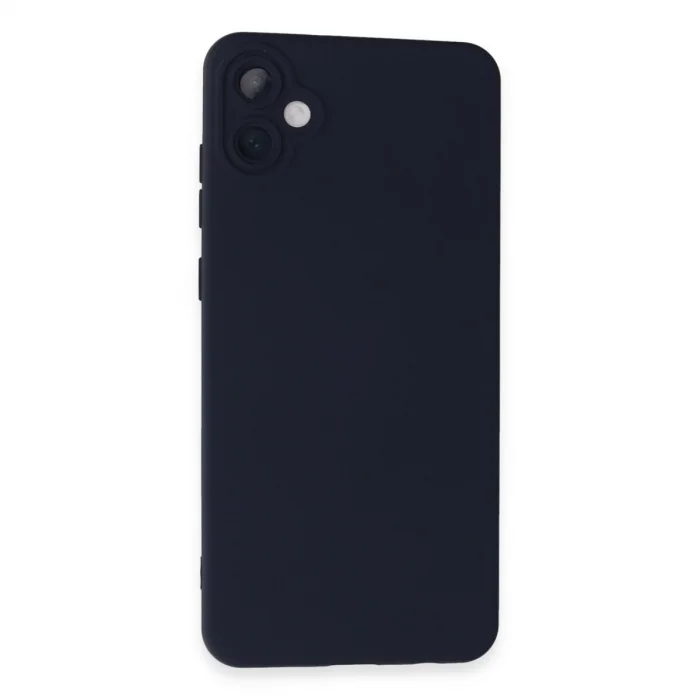 BUĞZ Samsung Galaxy A05 Kılıf Nano İçi Kadife Silikon - Lacivert