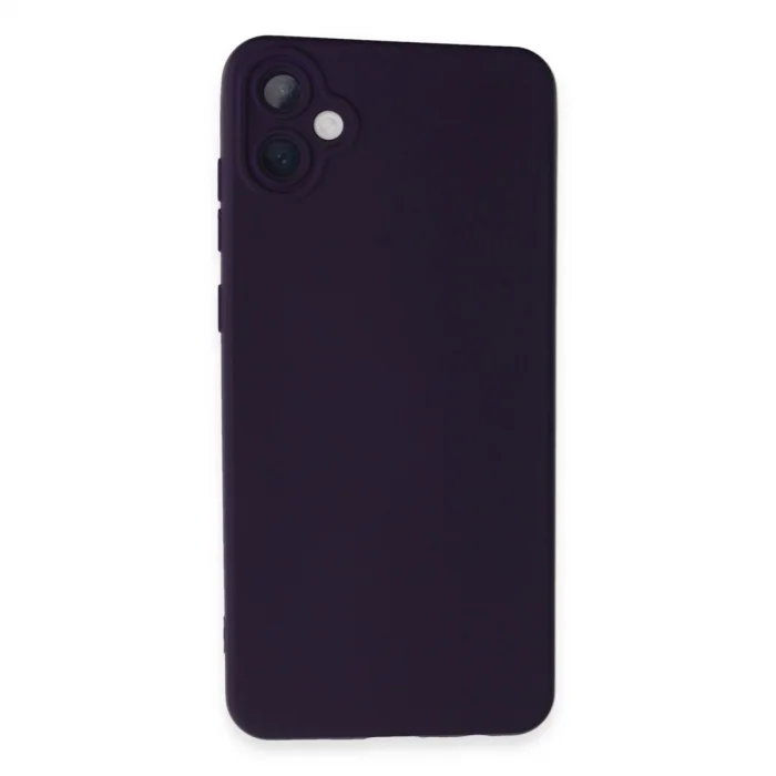 BUĞZ Samsung Galaxy A05 Kılıf Nano İçi Kadife Silikon - Mor