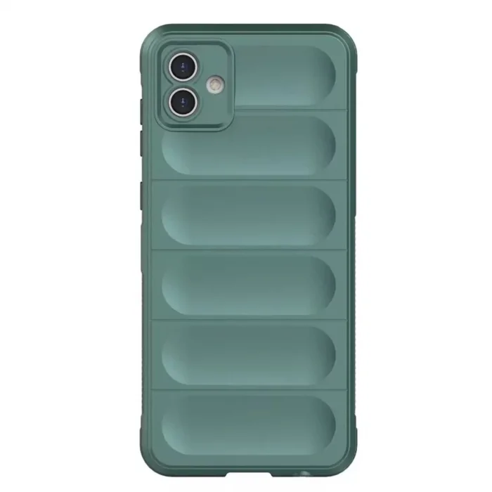 BUĞZ Samsung Galaxy A05 Kılıf Optimum Silikon - Koyu Yeşil