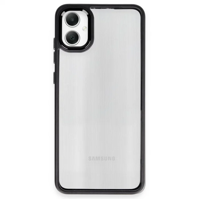 BUĞZ Samsung Galaxy A05 Kılıf Power Silikon - Siyah