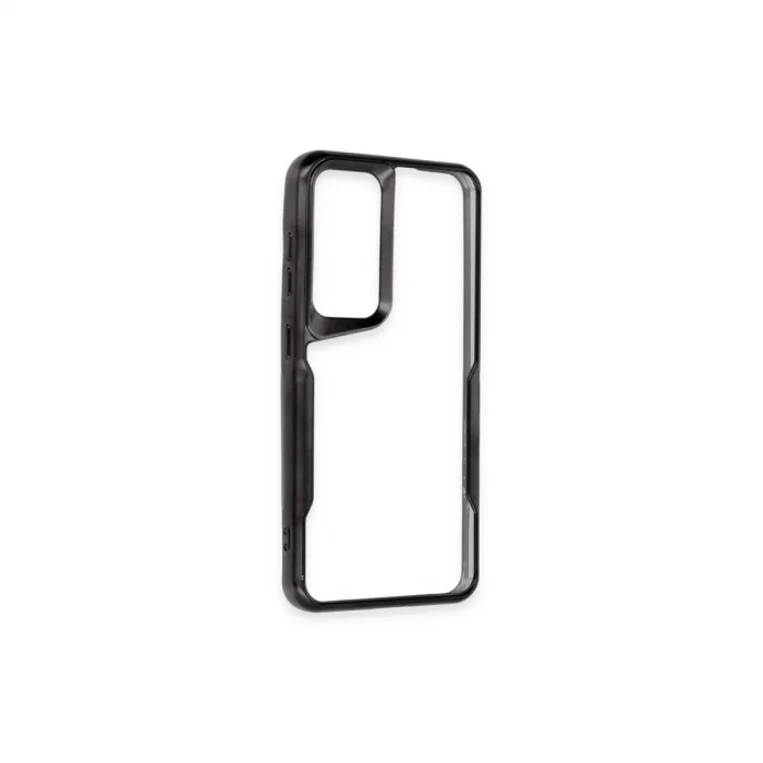 BUĞZ Samsung Galaxy A05s Kılıf Boyi Silikon Kapak - Siyah