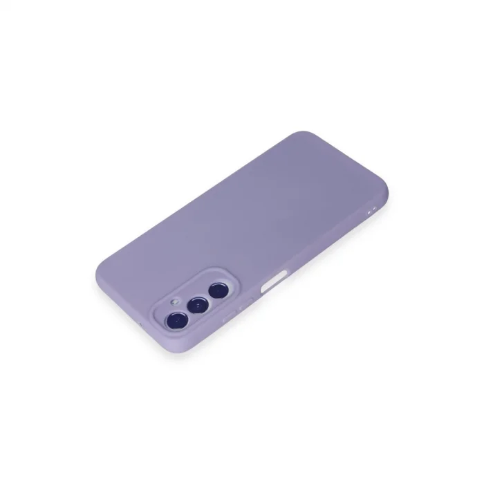 BUĞZ Samsung Galaxy A05s Kılıf First Silikon - Lila