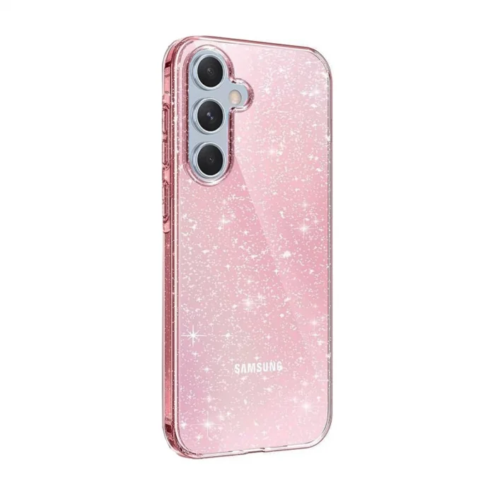 BUĞZ Samsung Galaxy A05s Kılıf Glow Kapak - Pembe